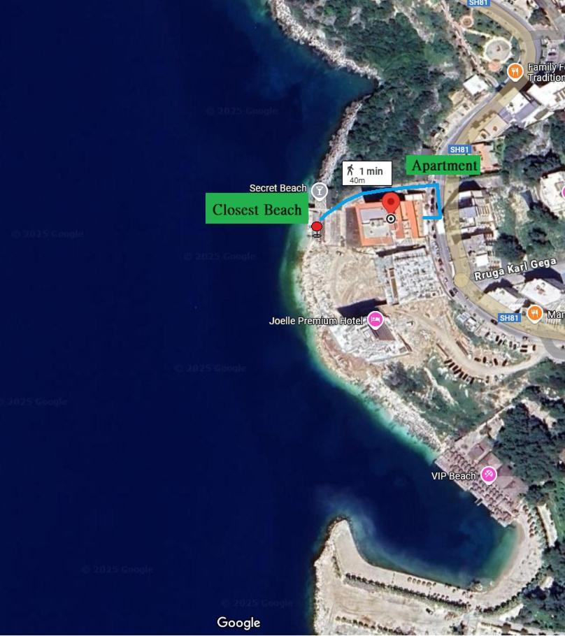 Sail Sea View Apartments Sarandë Eksteriør bilde